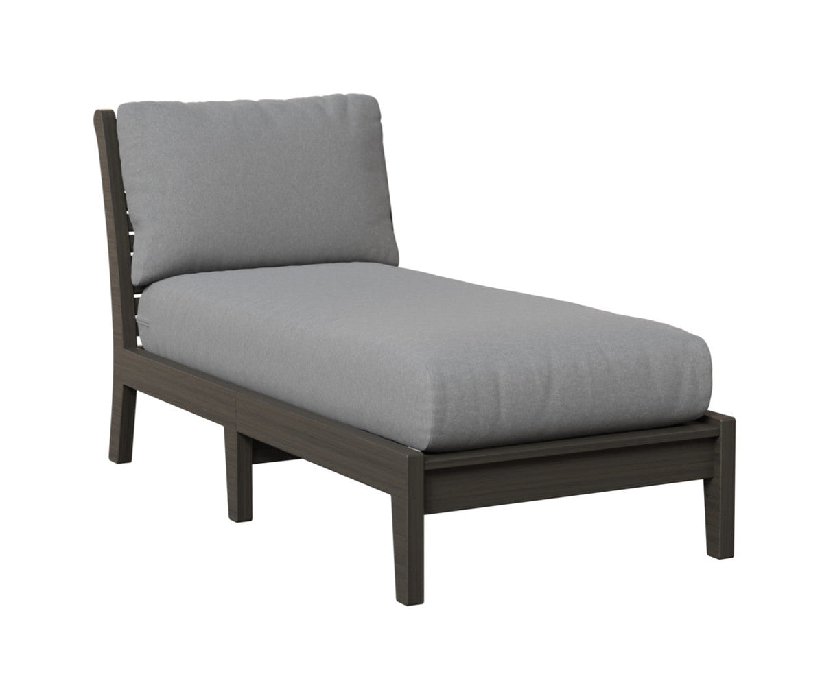 Berlin Gardens Classic Terrace Armless Chaise Lounge
