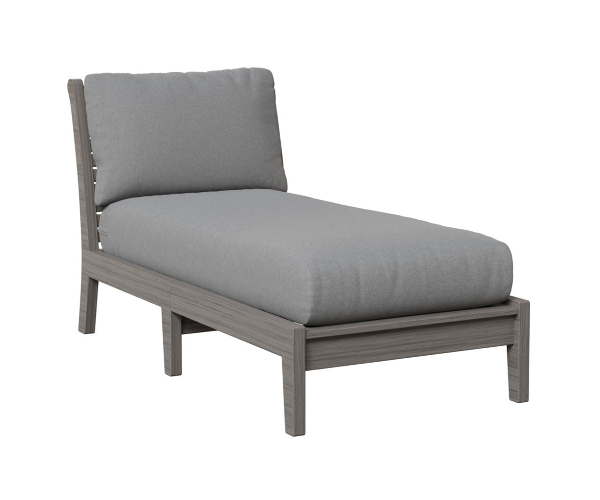 Berlin Gardens Classic Terrace Armless Chaise Lounge