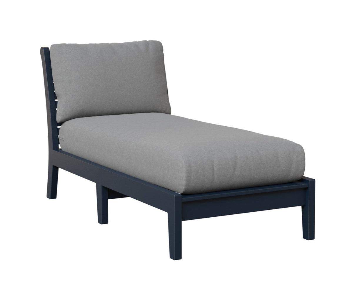 Berlin Gardens Classic Terrace Armless Chaise Lounge