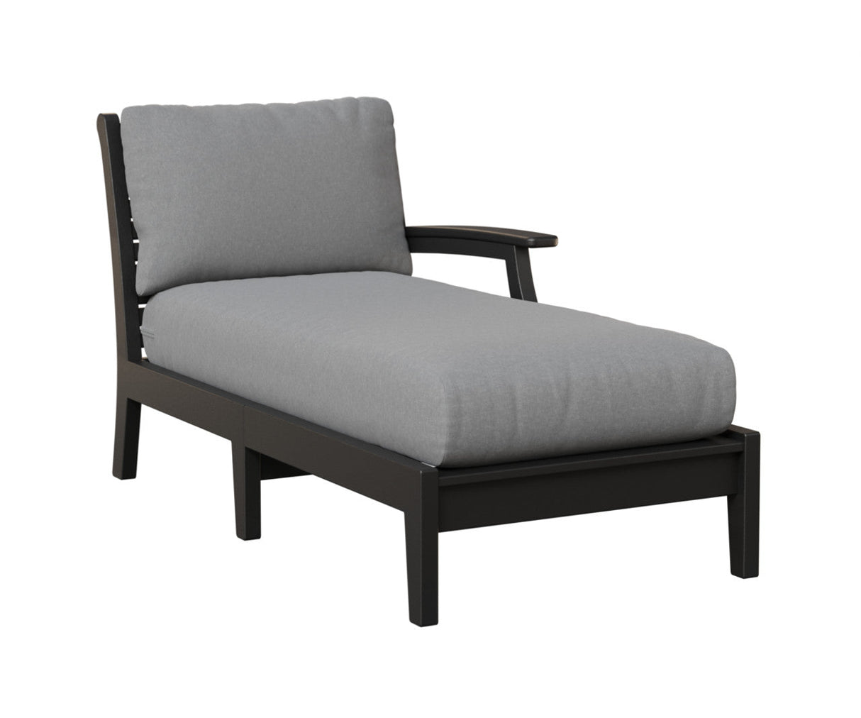 Berlin Gardens Classic Terrace Chaise Left Arm Chaise Lounge Chair