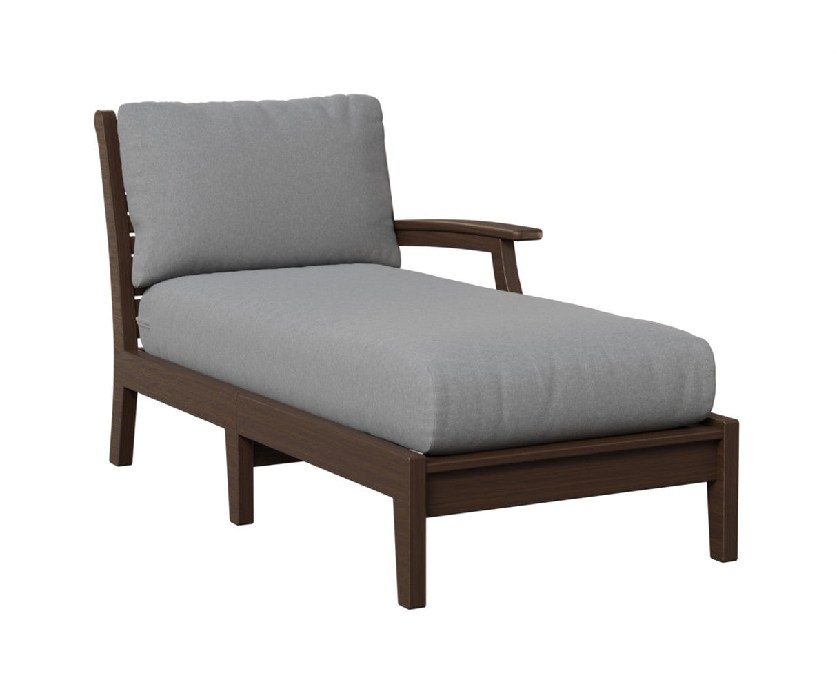Berlin Gardens Classic Terrace Chaise Left Arm Chaise Lounge Chair