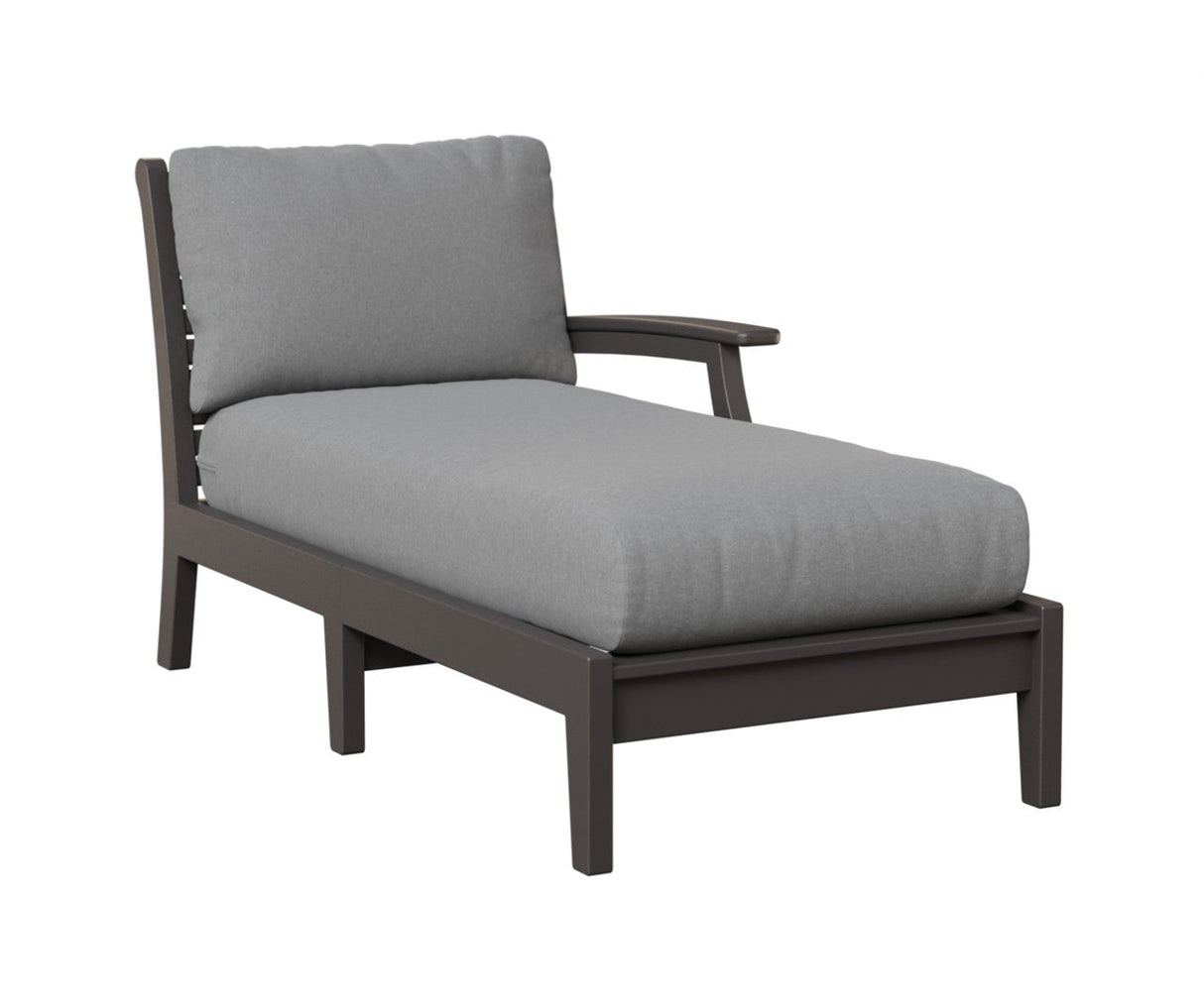 Berlin Gardens Classic Terrace Chaise Left Arm Chaise Lounge Chair