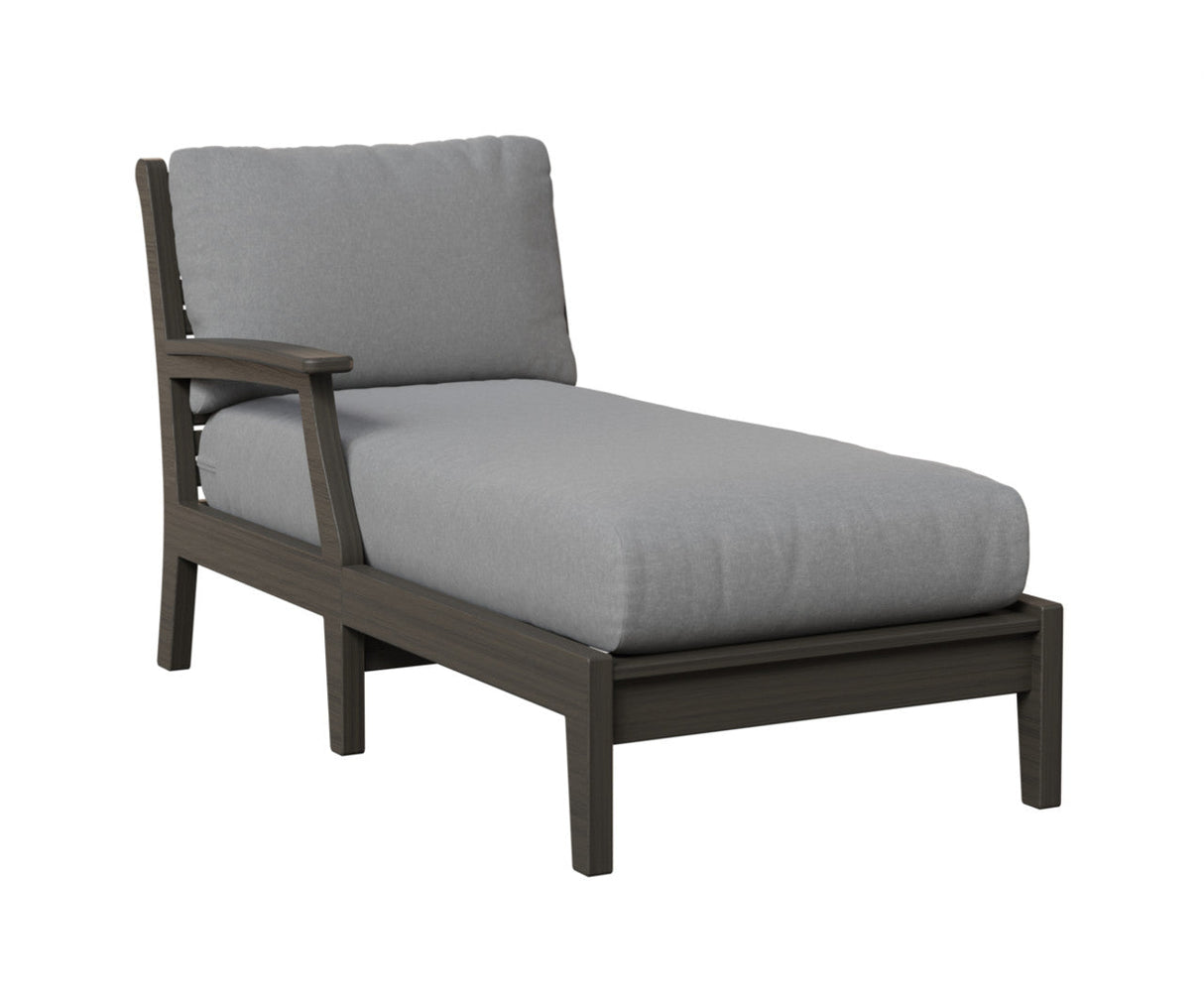 Berlin Gardens Classic Terrace Chaise Right Arm Chaise Lounge Chair