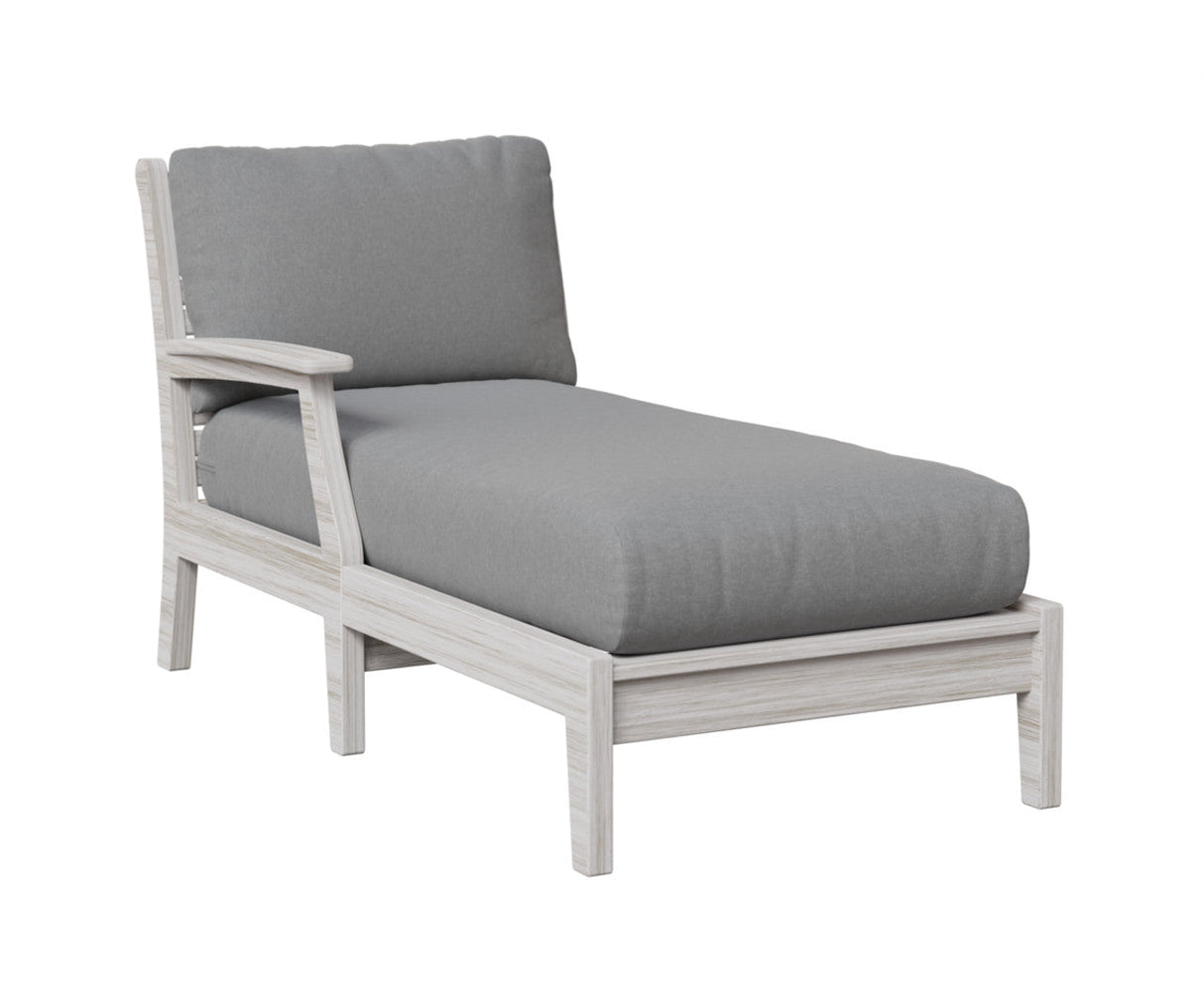 Berlin Gardens Classic Terrace Chaise Right Arm Chaise Lounge Chair