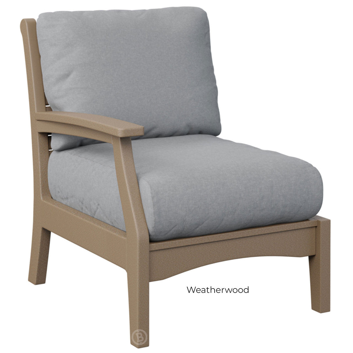 Berlin Gardens Classic Terrace Right Arm Club Chair