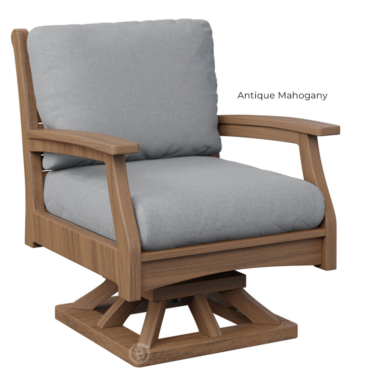 Berlin Gardens Classic Terrace Swivel Rocker