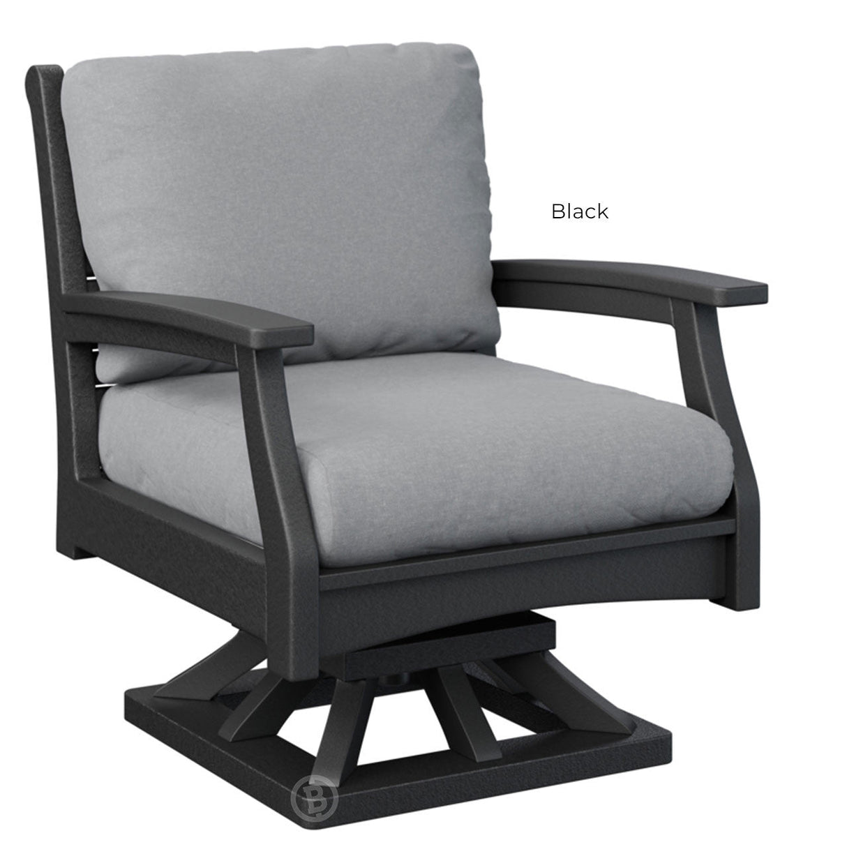 Berlin Gardens Classic Terrace Swivel Rocker