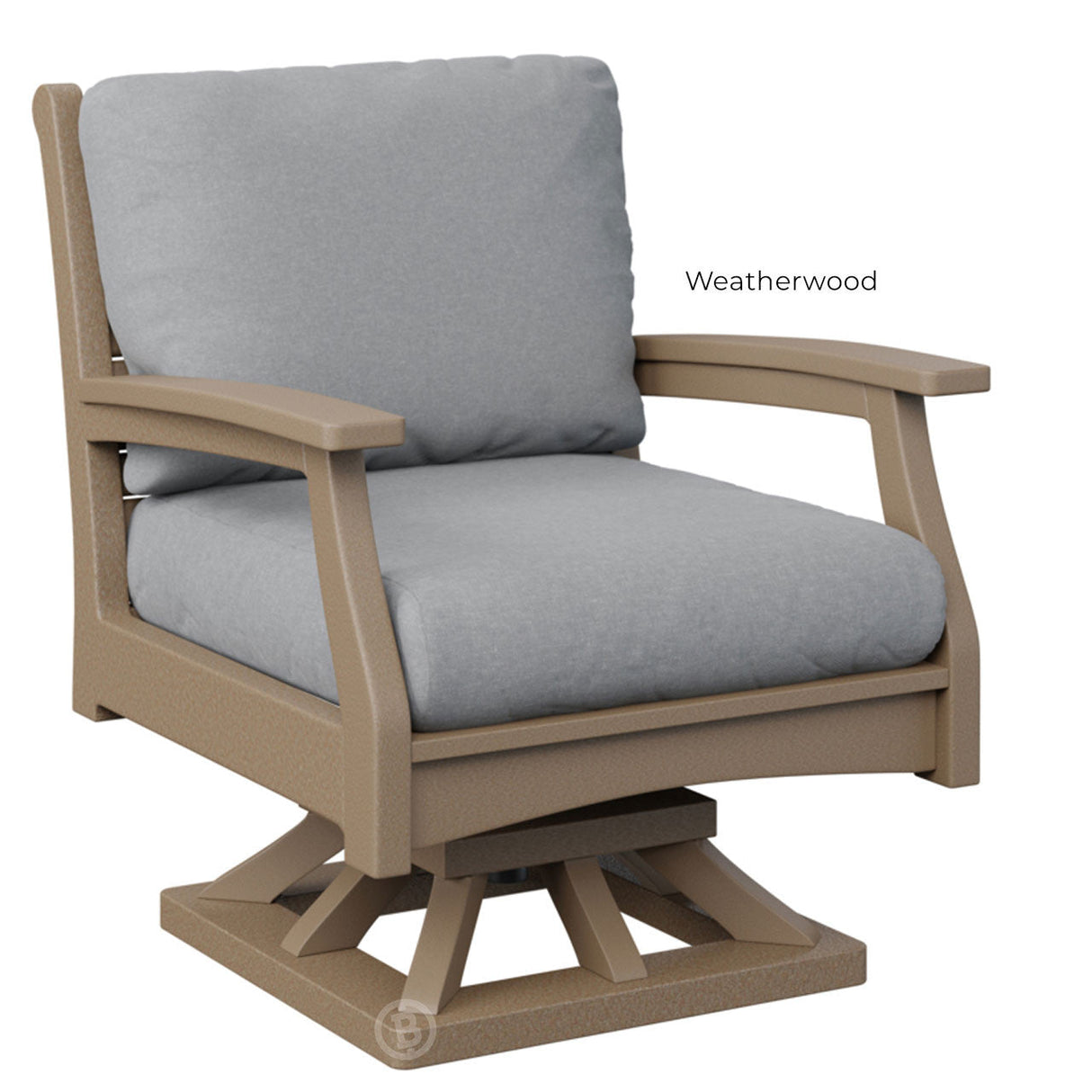 Berlin Gardens Classic Terrace Swivel Rocker