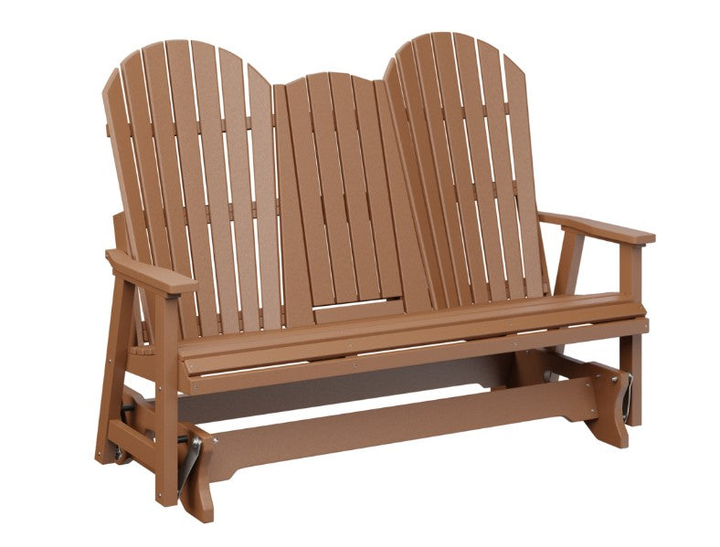 Berlin Gardens Comfo-Back Three Seat Glider w/Console Allochrome Brackets