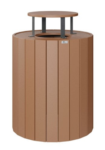 Berlin Gardens Rain Guard for Round Trash Can