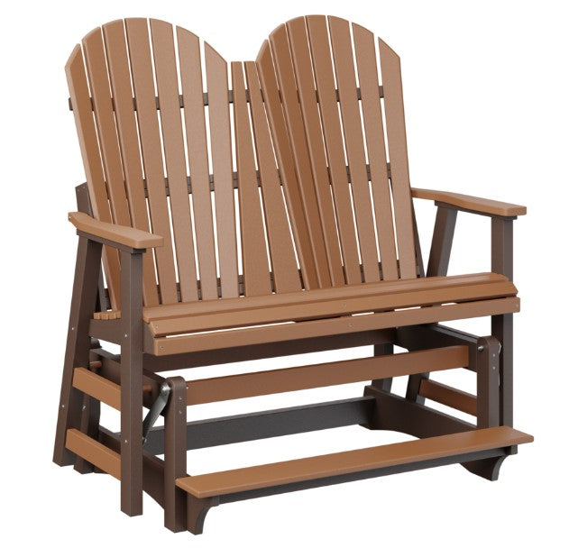 Berlin Gardens Comfo-Back Double Counter Glider with Allochrome Brackets