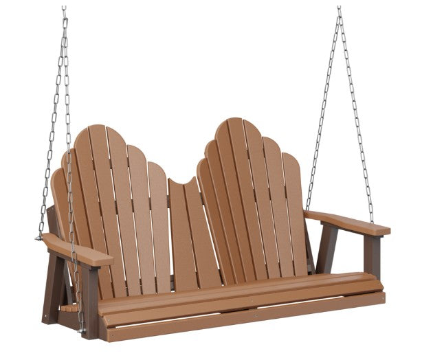 Berlin Gardens Cozi-Back Double Swing (Zinc Chains)