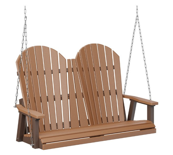 Berlin Gardens Comfo-Back Double Swing (Zinc Chains)