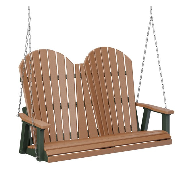 Berlin Gardens Comfo-Back Double Swing (Zinc Chains)