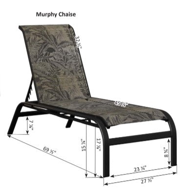 Berlin Gardens Murphy Regular Sling Chaise Lounge