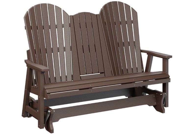 Berlin Gardens Comfo-Back Three Seat Glider w/Console Allochrome Brackets