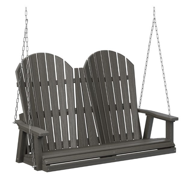 Berlin Gardens Comfo-Back Double Swing (Zinc Chains)