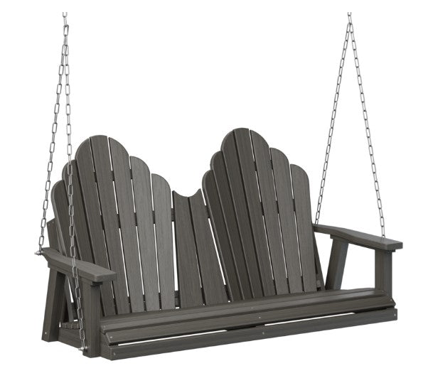 Berlin Gardens Cozi-Back Double Swing (Zinc Chains)