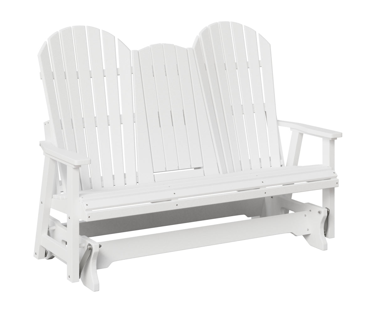 Berlin Gardens Comfo-Back Three Seat Glider w/Console