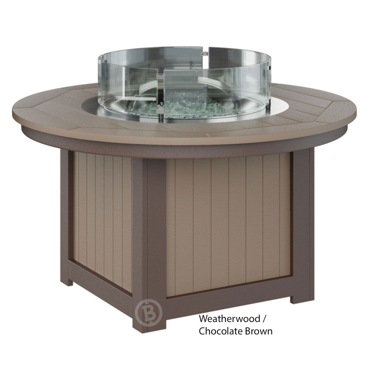 Berlin Gardens Donoma Standard Top 44" Round Fire Pit