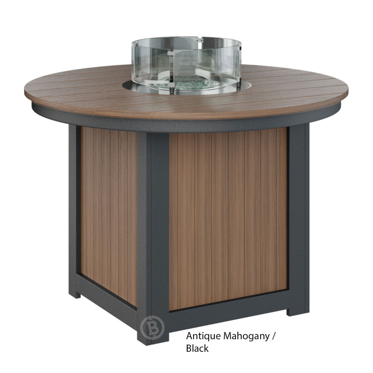 Berlin Gardens Donoma Standard Top 44" Round Fire Table Dining