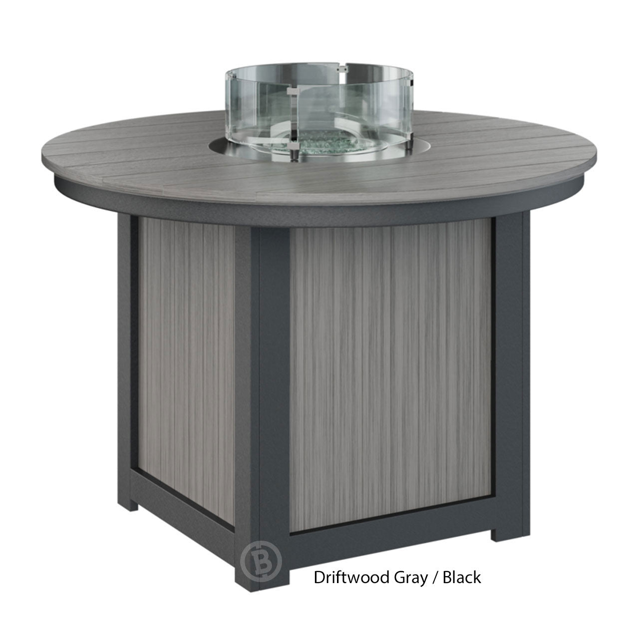 Berlin Gardens Donoma Standard Top 44" Round Fire Table Dining