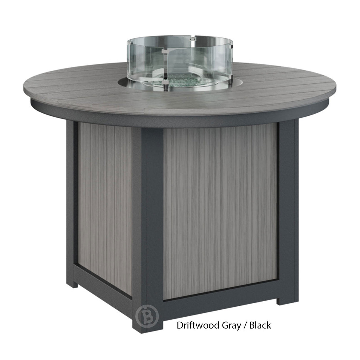 Berlin Gardens Donoma Standard Top 44" Round Fire Table Dining