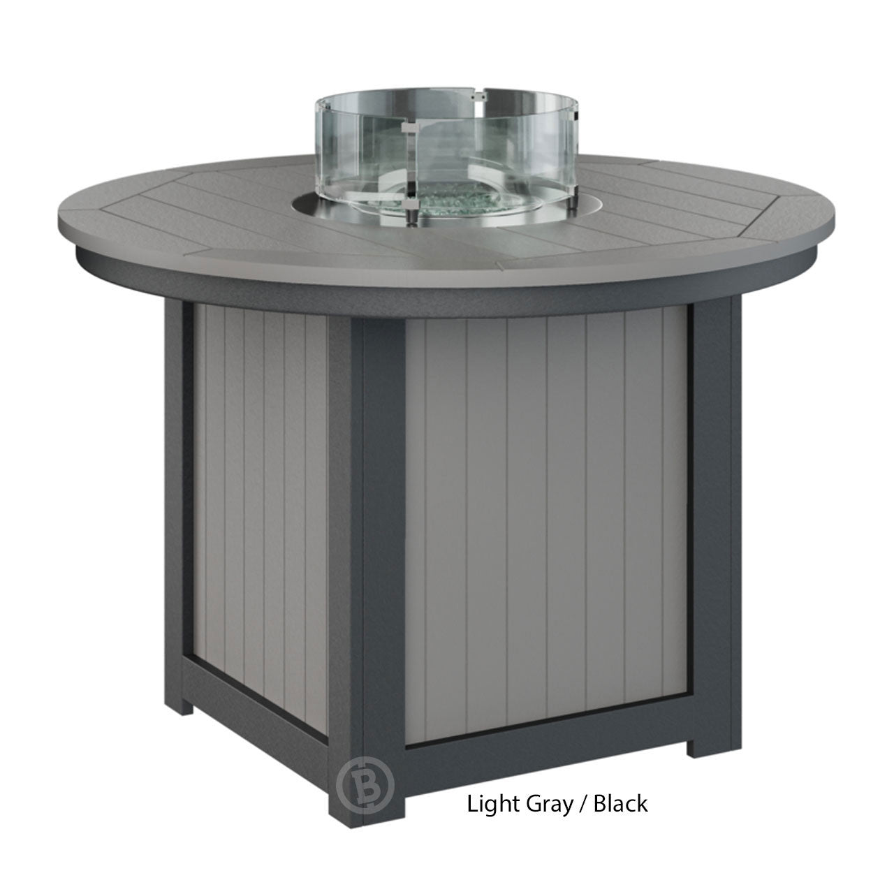 Berlin Gardens Donoma Standard Top 44" Round Fire Table Dining