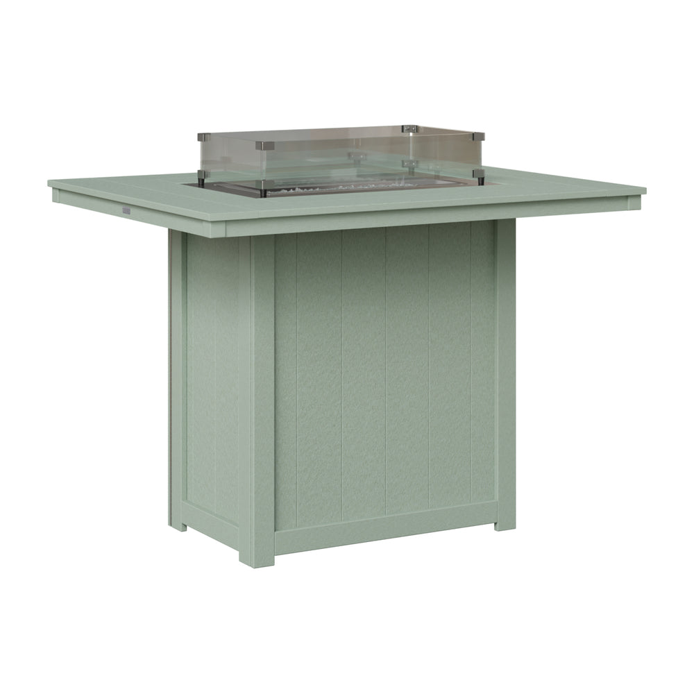 Berlin Gardens Donoma Standard Top 42" x 54" Rectangular Fire Table Bar