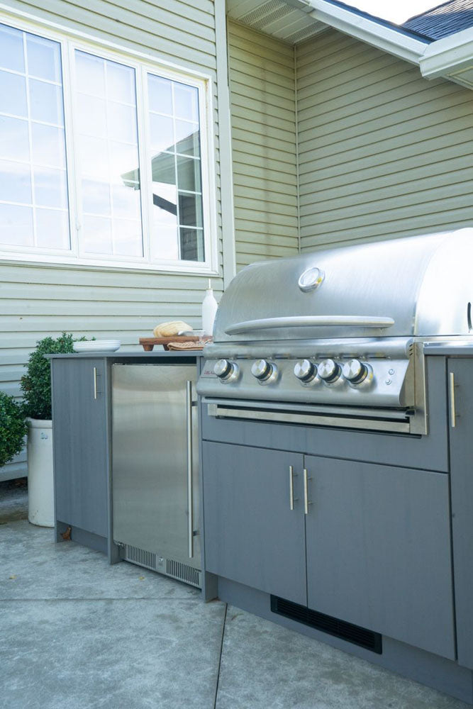 Berlin Gardens Agora 79" Outdoor Kitchen for Blaze Grill