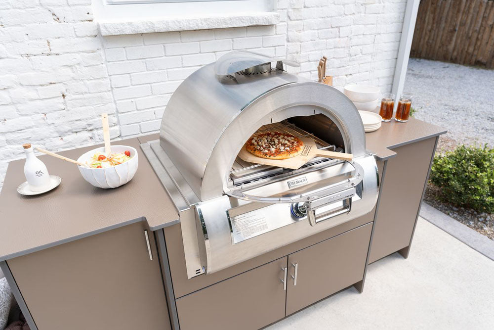 Berlin Gardens Agora 83" Outdoor Kitchen for Fire Magic Grill