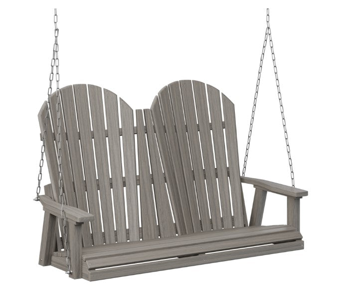 Berlin Gardens Comfo-Back Double Swing (Zinc Chains)