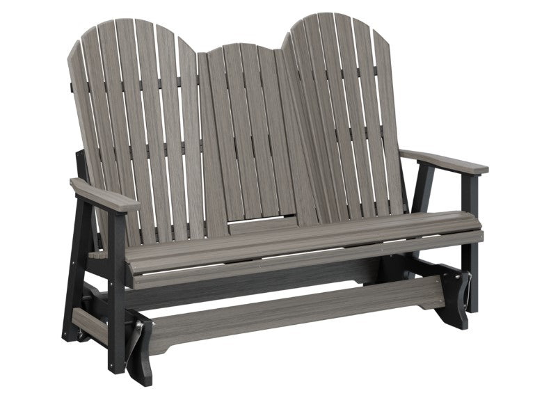 Berlin Gardens Comfo-Back Three Seat Glider w/Console Allochrome Brackets