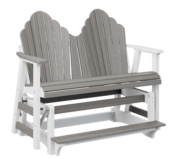 Berlin Gardens Cozi-Back Double Counter Glider with Allochrome Brackets