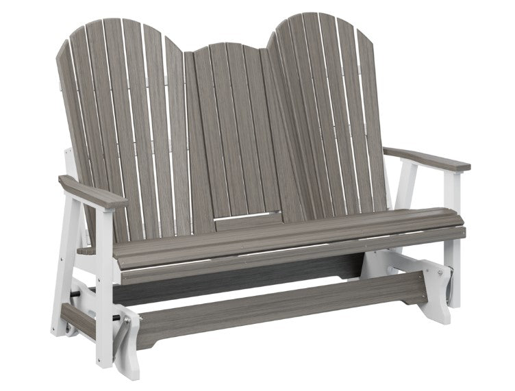 Berlin Gardens Comfo-Back Three Seat Glider w/Console Allochrome Brackets