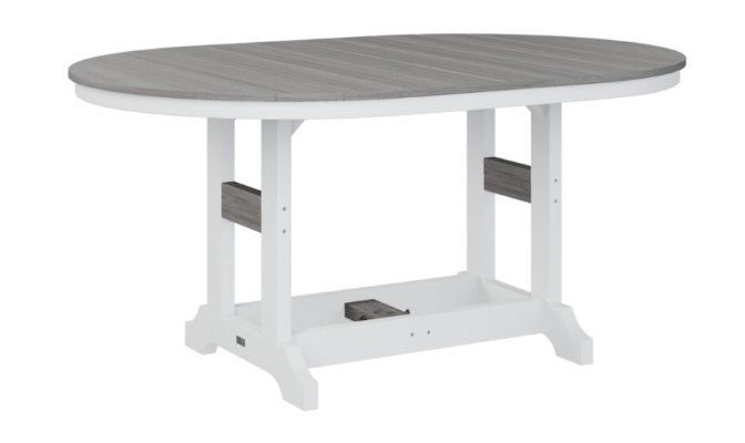 Berlin Gardens Garden Classic Standard Top 44" x 64" Oblong Dining Table