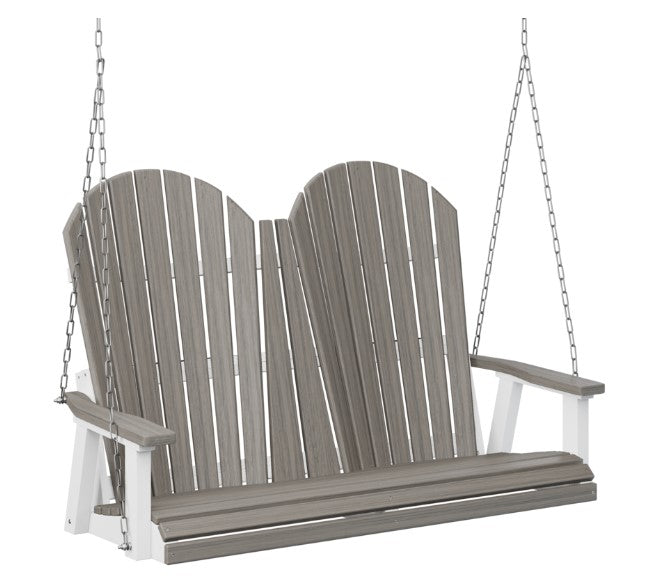 Berlin Gardens Comfo-Back Double Swing (Zinc Chains)