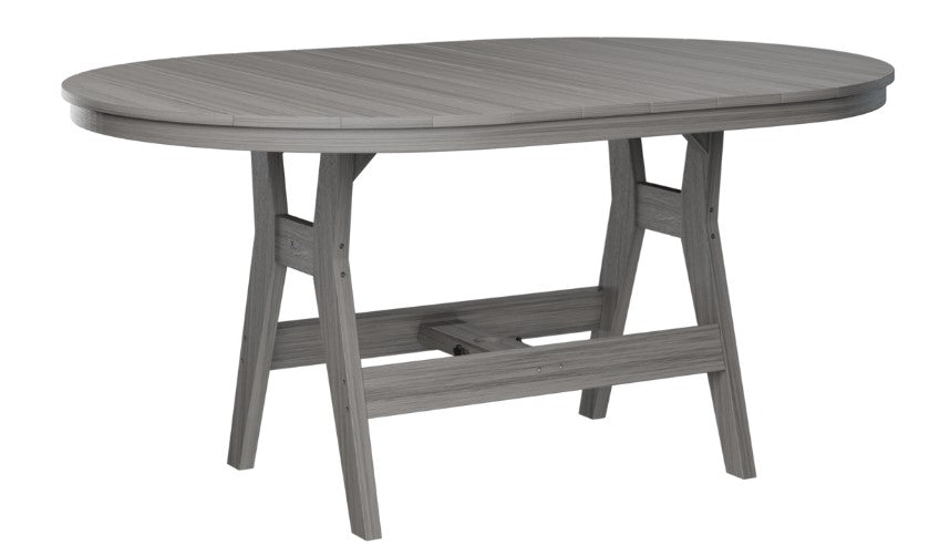 Berlin Gardens Harbor Bar Tables Standard Top 44" x 64" Oblong Bar Table