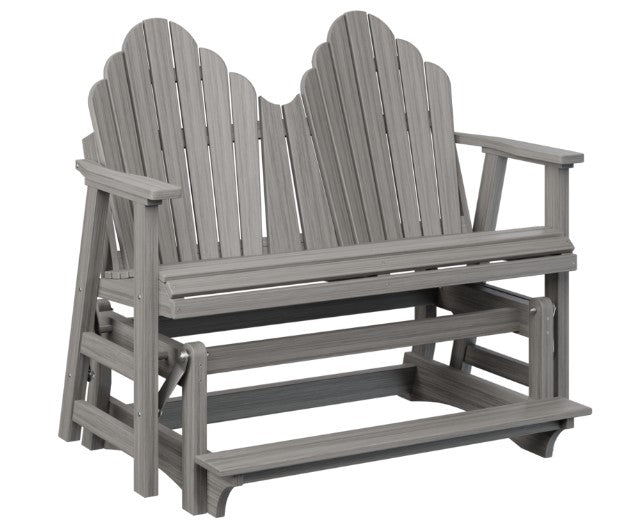 Berlin Gardens Cozi-Back Double Counter Glider with Allochrome Brackets