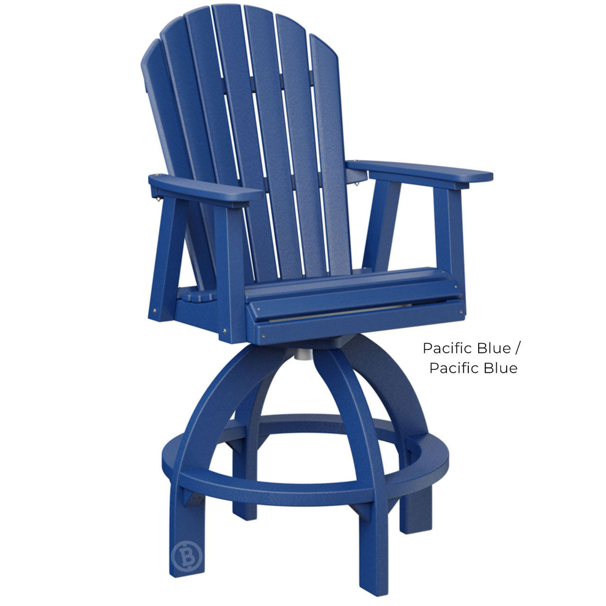 Berlin Gardens Comfo-Back Swivel Bar Chair