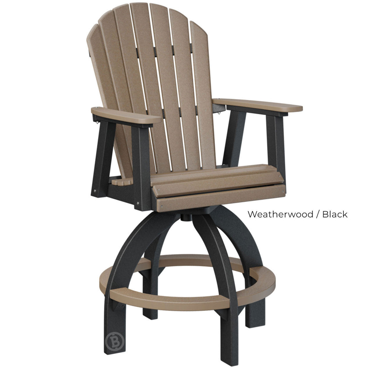 Berlin Gardens Comfo-Back Swivel Bar Chair