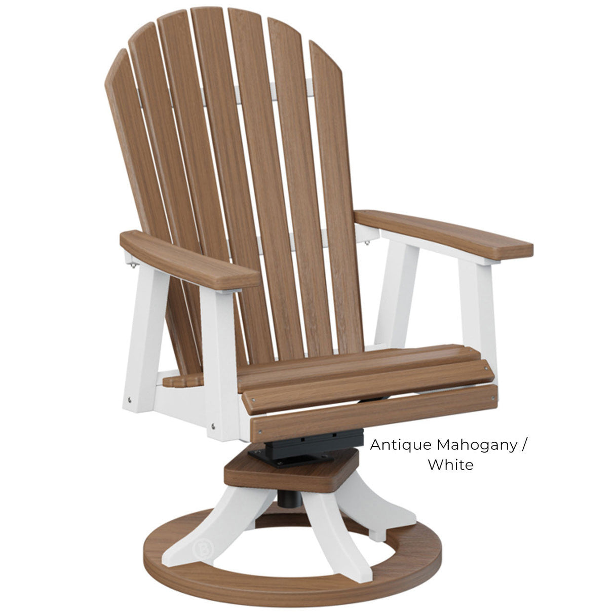 Berlin Gardens Comfo-Back Swivel Rocker Dining Chair