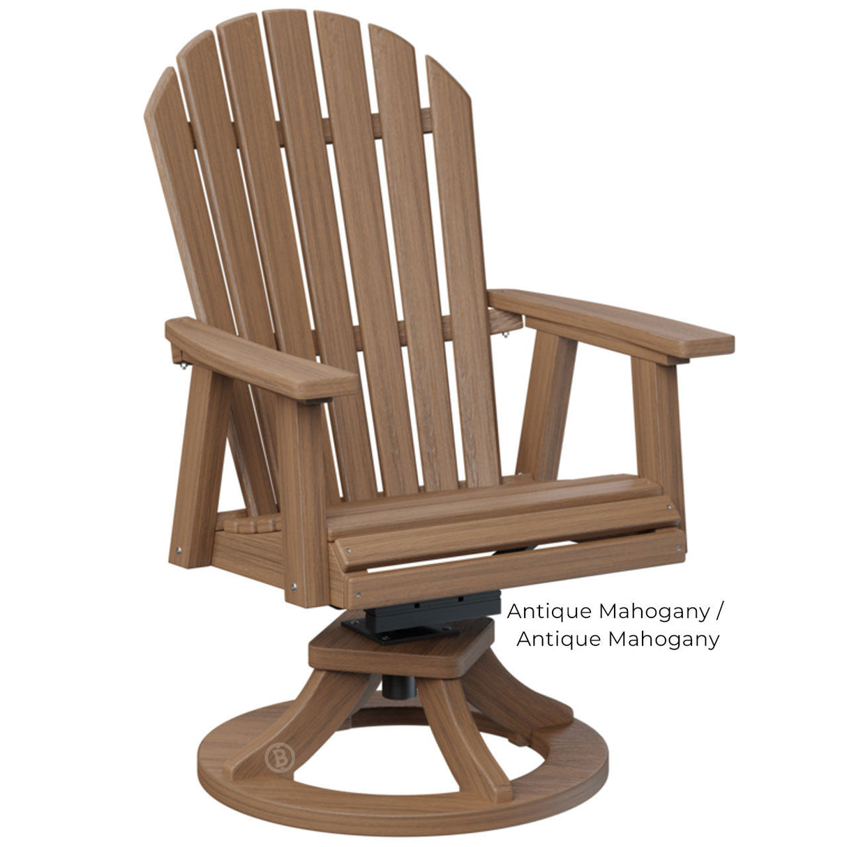 Berlin Gardens Comfo-Back Swivel Rocker Dining Chair