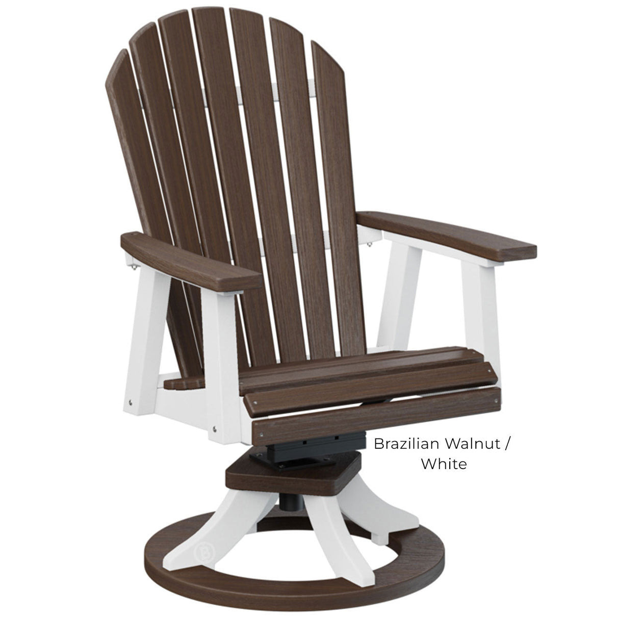 Berlin Gardens Comfo-Back Swivel Rocker Dining Chair