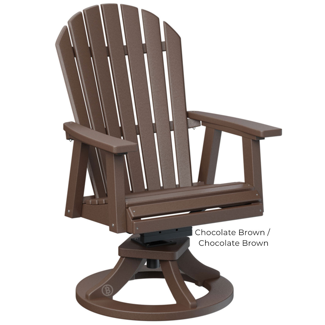 Berlin Gardens Comfo-Back Swivel Rocker Dining Chair