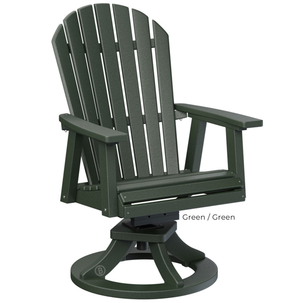 Berlin Gardens Comfo-Back Swivel Rocker Dining Chair