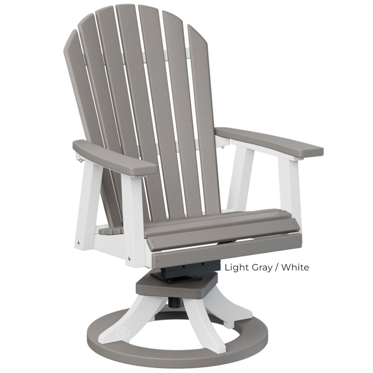 Berlin Gardens Comfo-Back Swivel Rocker Dining Chair