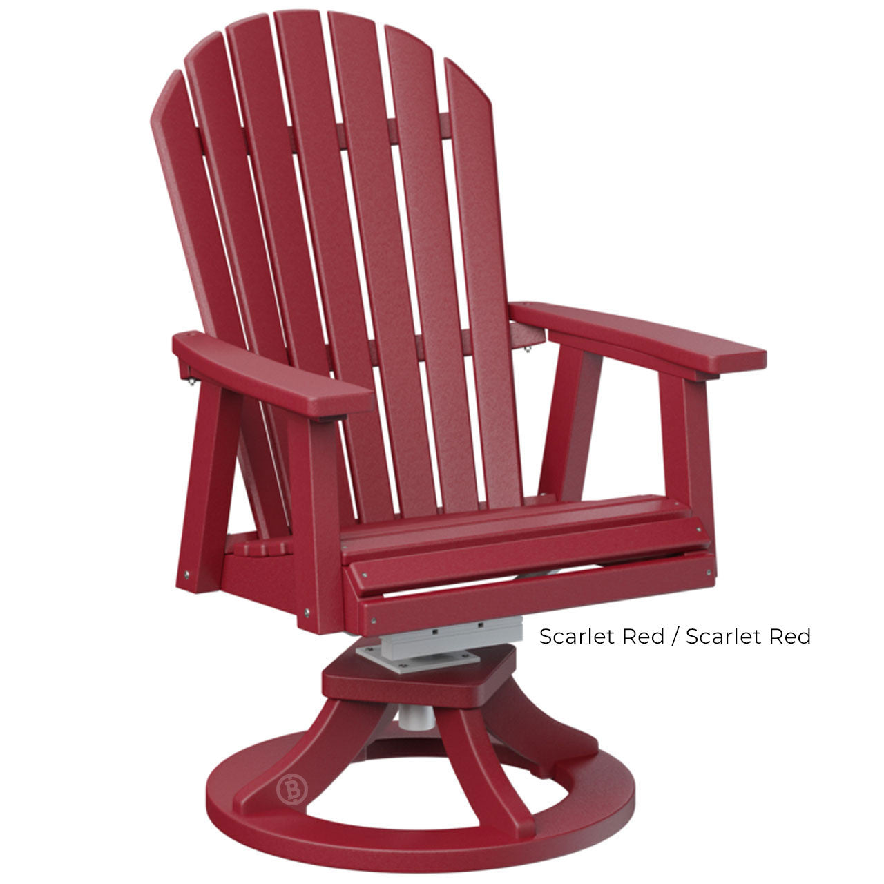 Berlin Gardens Comfo-Back Swivel Rocker Dining Chair