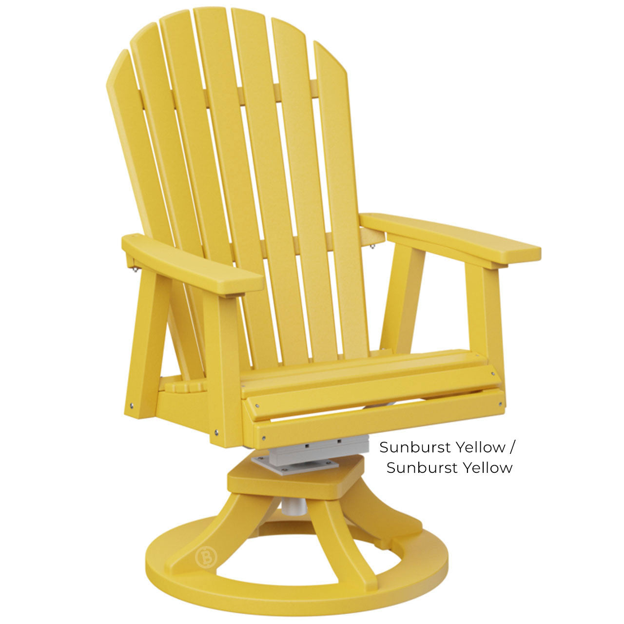 Berlin Gardens Comfo-Back Swivel Rocker Dining Chair