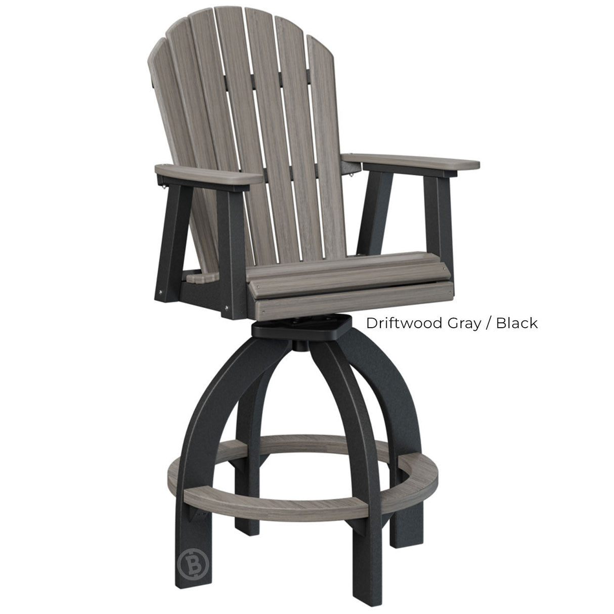 Berlin Gardens Comfo-Back Swivel 30" Bar XT Chair